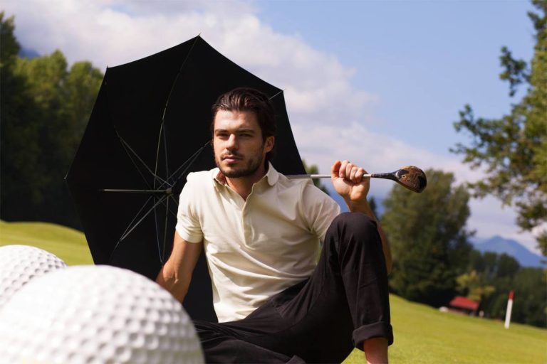 Arnie le polo pour l’homme stylé, spécial golfeur