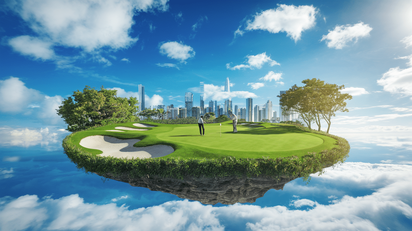 Où peut-on pratiquer le golf de manière insolite ?