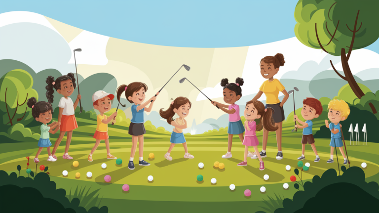 Comment initier les enfants au golf ?