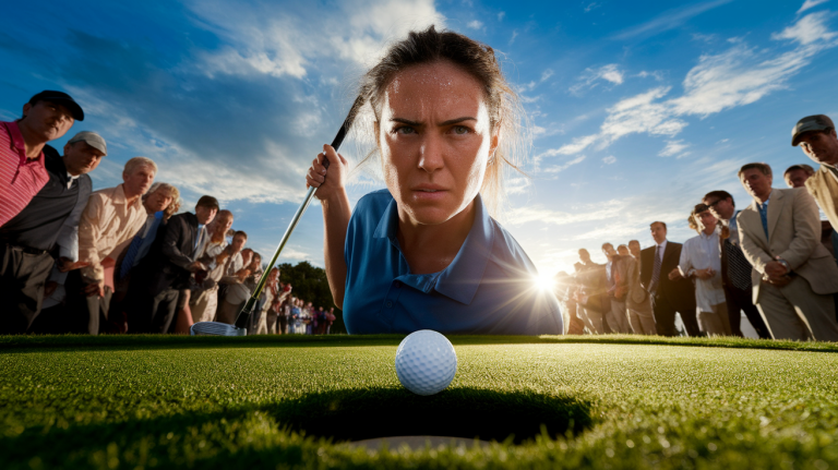 Comment bien jouer sous pression au golf ?