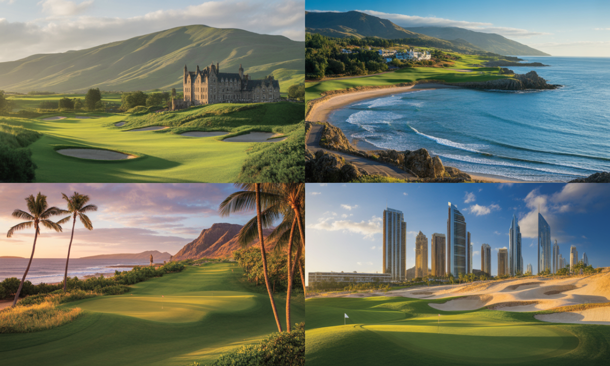 Quelles sont les destinations de golf à découvrir absolument? découvrez les meilleures destinations de golf à travers le monde, idéale pour les amateurs de ce sport majestueux. explorez des parcours renommés, des paysages époustouflants et des expériences uniques qui rendront votre voyage inoubliable. que vous soyez débutant ou golfeur expérimenté, ces lieux sont incontournables pour toute escapade golfique.