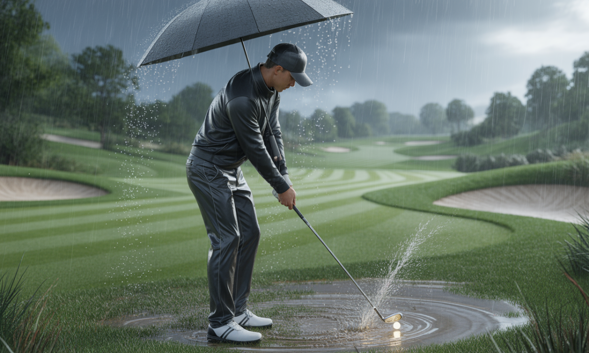 Comment jouer dans la pluie au golf ? découvrez nos conseils pratiques pour bien jouer au golf sous la pluie, optimiser votre technique et profiter de chaque partie, même par mauvais temps.